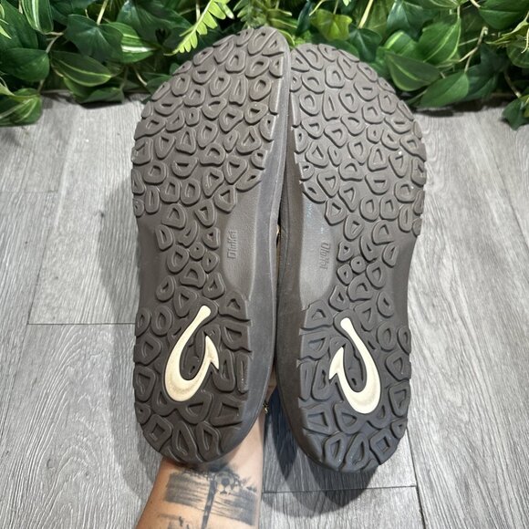 Olukai Mens Ohana Sandal Size 12 Brown Thong Flip Flop Beach Shoe Pool Slide main image 6